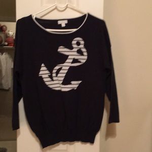 Charming Charlie light sweater